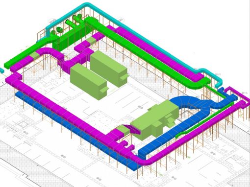 CNU Science Phase II: Roof Duct BIM Model